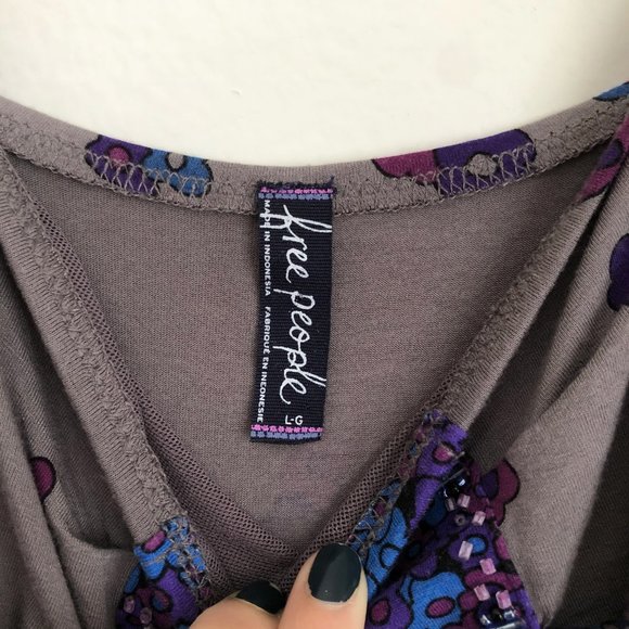 Mini Free People Beaded Dress - Picture 5 of 6